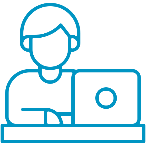 hybrid working icon