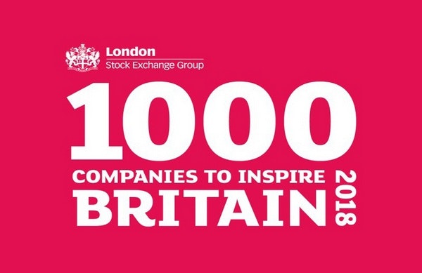 1000 companies to inspire Britain 2018