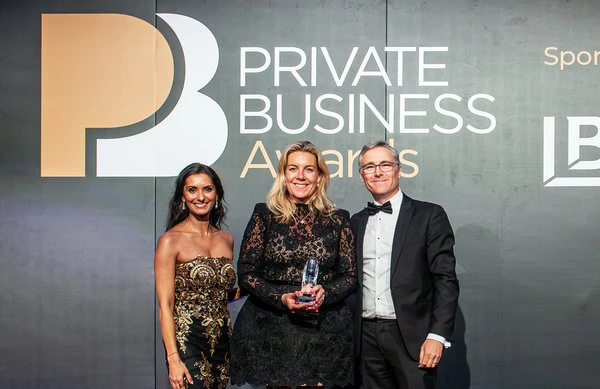 Erika Wilson receives Female Business Leader of the Year Award