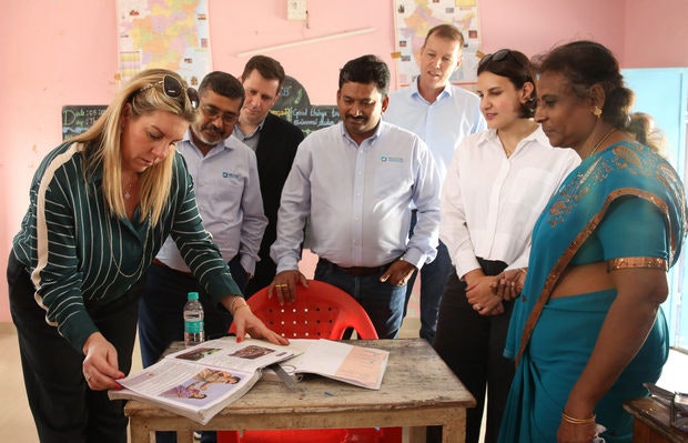 Wilson Power Solution to the high school in Orakkadu, India