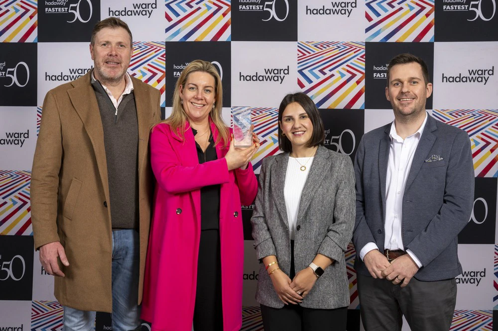 Ward Hadaway Yorkshire Fastest 50 Award ceremony