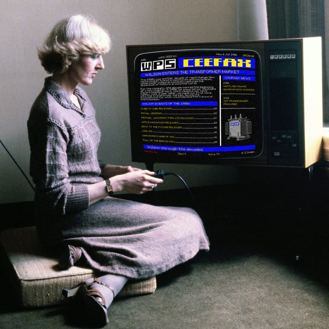Wilson Power Solutions in Ceefax