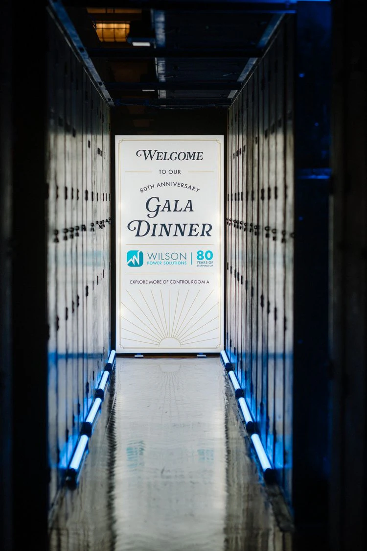 Wilson Power Solutions - 80th anniversary dinner at Battersea Power Station in London