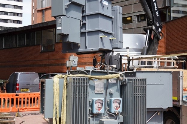 Wilson T2 distribution transformer at The Ark Hammersmith in London