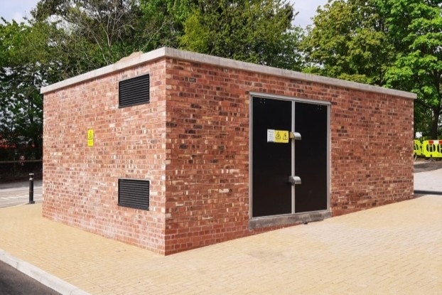 Blackburn EV charging point with Wilson d2 unit type transformer