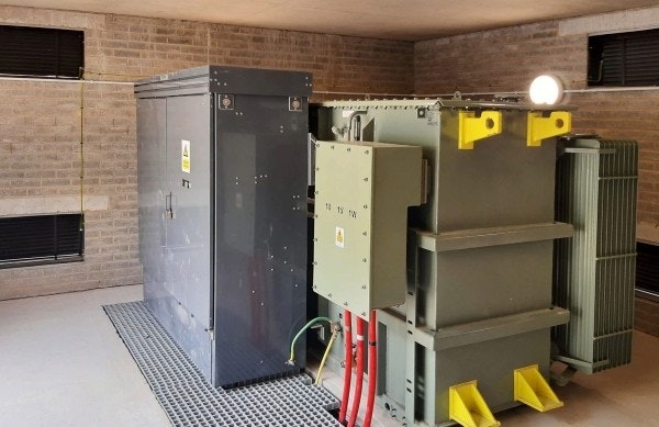 Wilson d2 unit type transformer at Blackburn EV charging points