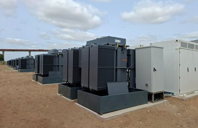Wilson MV distribution transformers at harmony energy BESS with tesla batteries in nantes