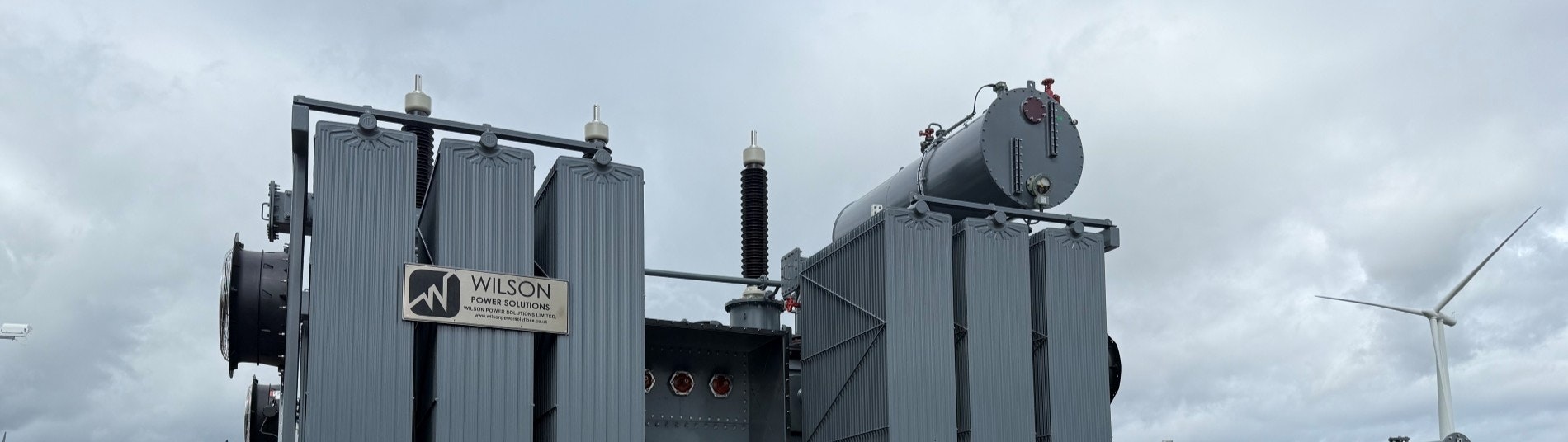 60MVA Wilson Power Transformer at Crystal Rig onshore wind farm