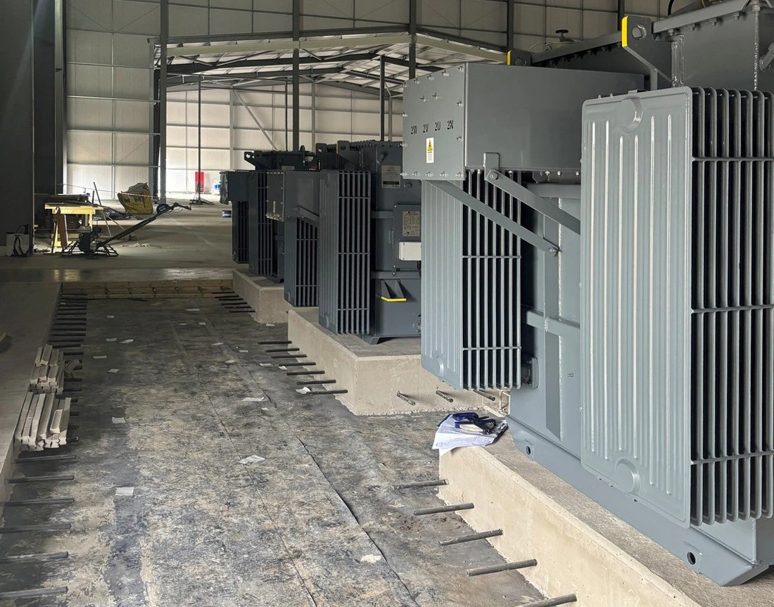 Enviro Plastic Recycling Wilson T2 distribution transformers