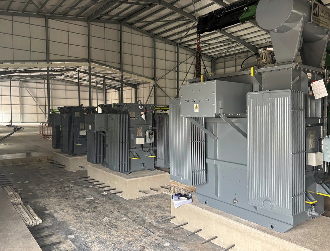 Enviro Plastic Recycling Wilson T2 distribution transformers