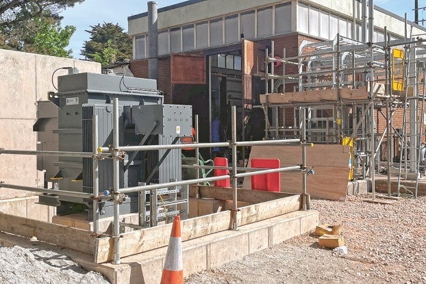 Wilson T2 Ecotrans Transformer for Exmouth Outfall Project Devon