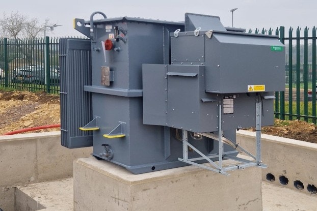 Wilson t2 transformer installed at F1 team HQ