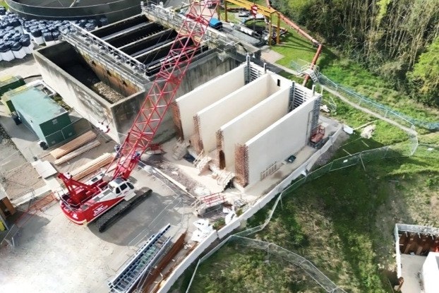 Horsham WwTW bird view