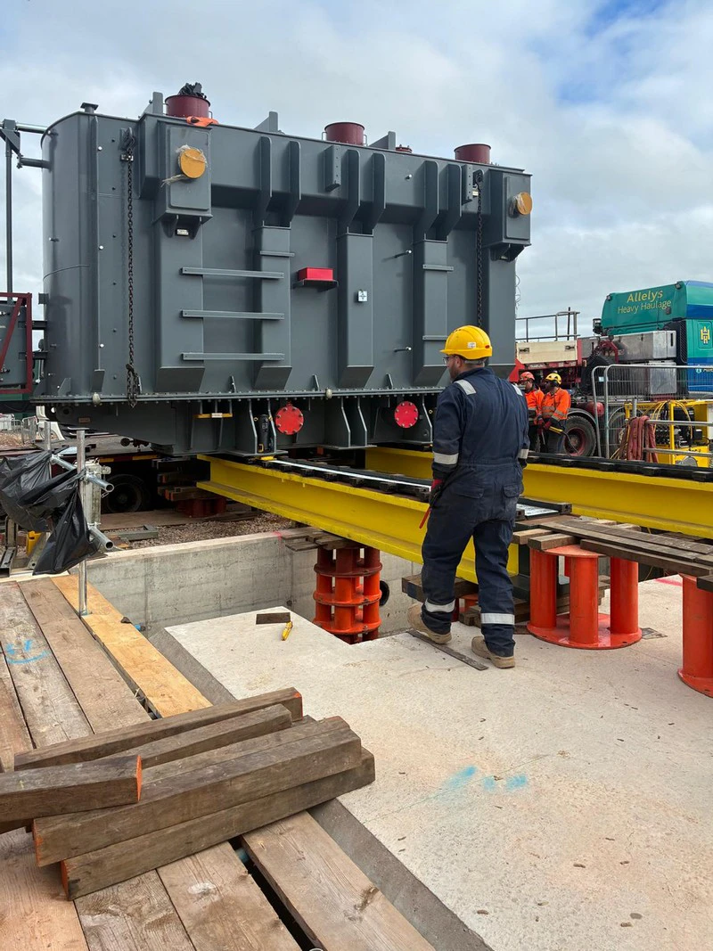 Iron Acton BESS Bristol - 140MVA Wilson Power Transformer