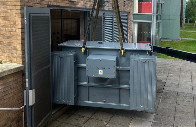 Wilson e3 amorphous transformer at Lancaster university