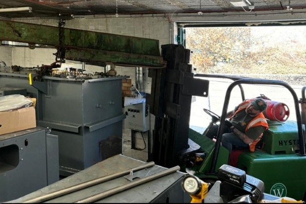 800kva Wilson e4 ultimate low loss amorphous transformer at Lincoln County Hospital