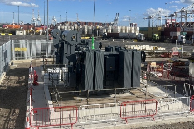 Wilson power transformers at Associated British Ports Southampton