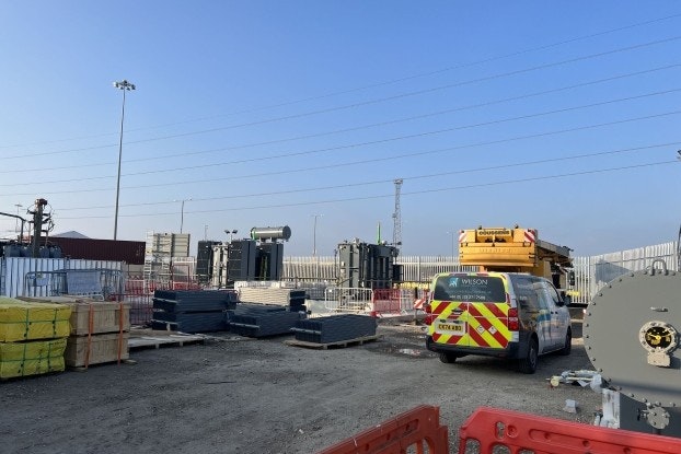 Wilson power transformers at Associated British Ports Southampton