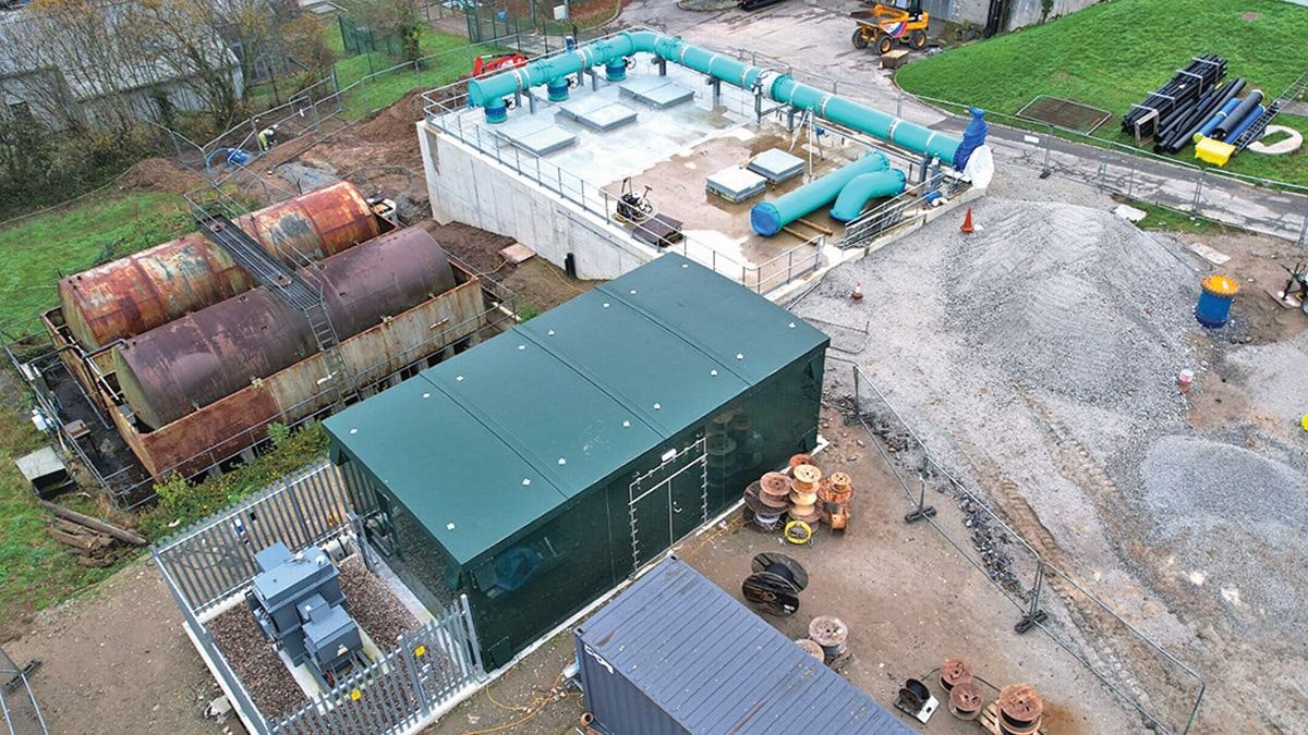 Restormel water treatment works