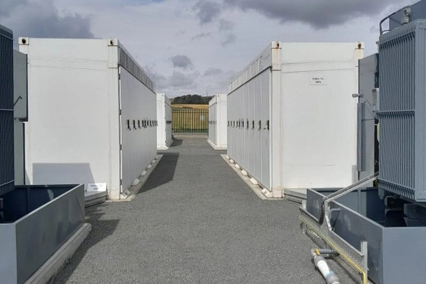 Wilson T2 Ecotrans large distribution transformers at Roaring Hill BESS