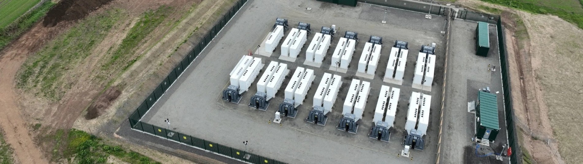 Wilson T2 Ecotrans large distribution transformers at Roaring Hill BESS