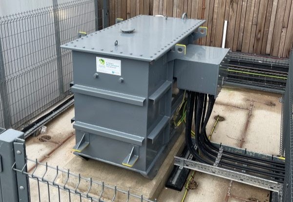 Wilson e4 Ultimate Low Loss Amorphous Transformer at Tesco Harrogate low carbon concept store