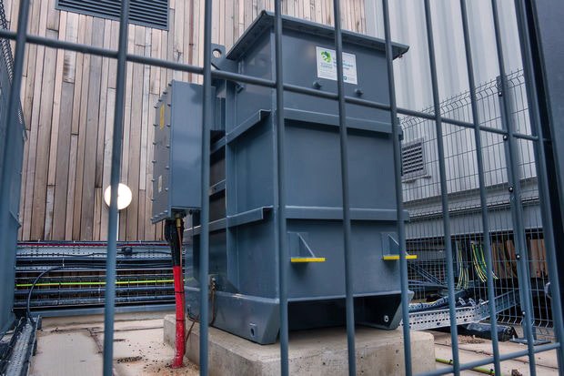 Wilson e4 amorphous transformer at Tesco Harrogate superstore