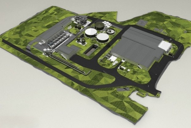 Tophill Low Water Water Treatment Works 3D visuals